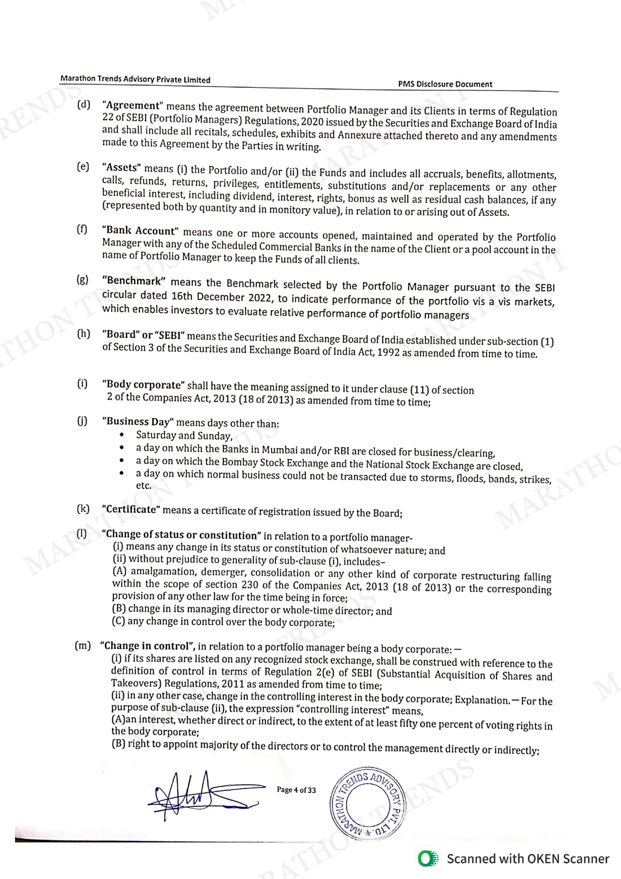 Disclosure Document — page 7 of 37