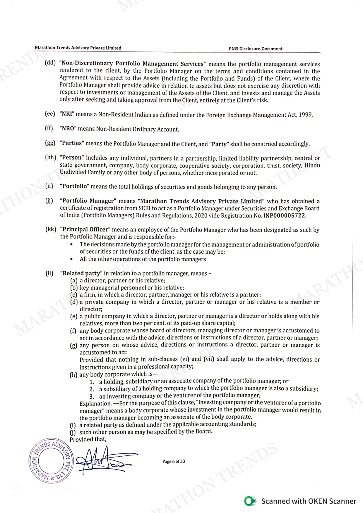 Disclosure Document — page 9 of 37