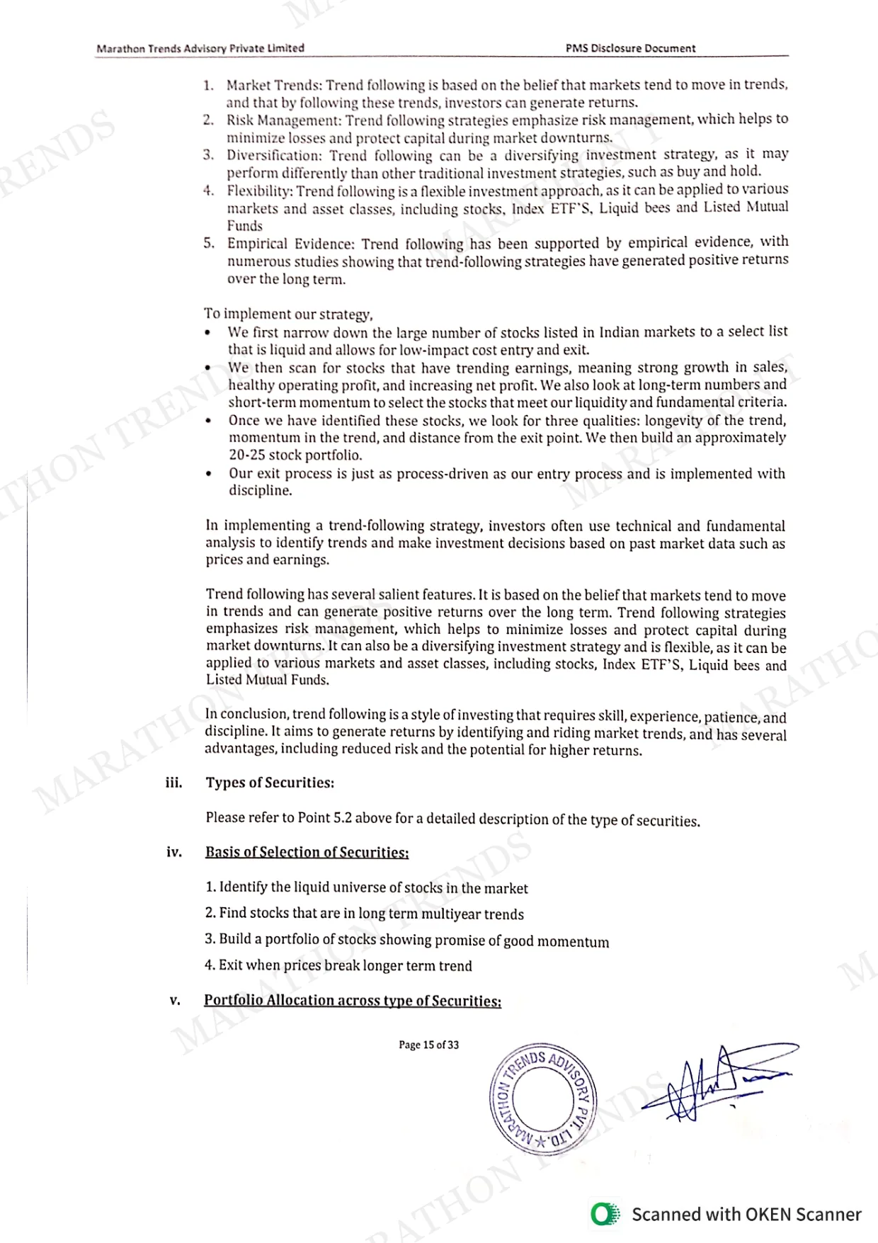 Disclosure Document — page 18 of 37